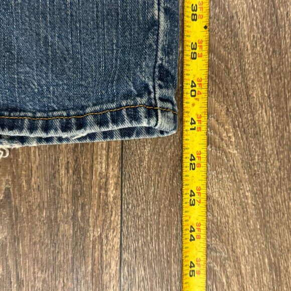 VTG Levi's 559 Jeans Men's 40x30 Medium Wash Relaxed Straight Distressed Y2K 00s - Picture 11 of 12